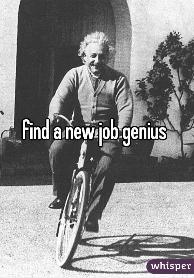 find a new job genius 
