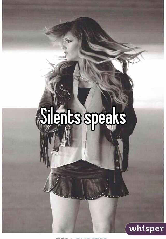 Silents speaks 