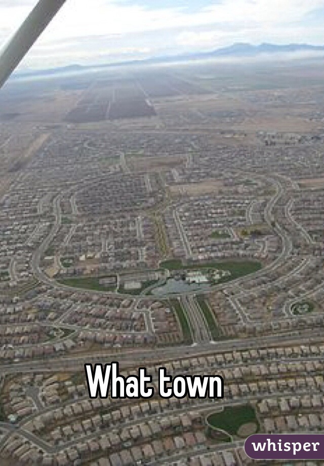 What town