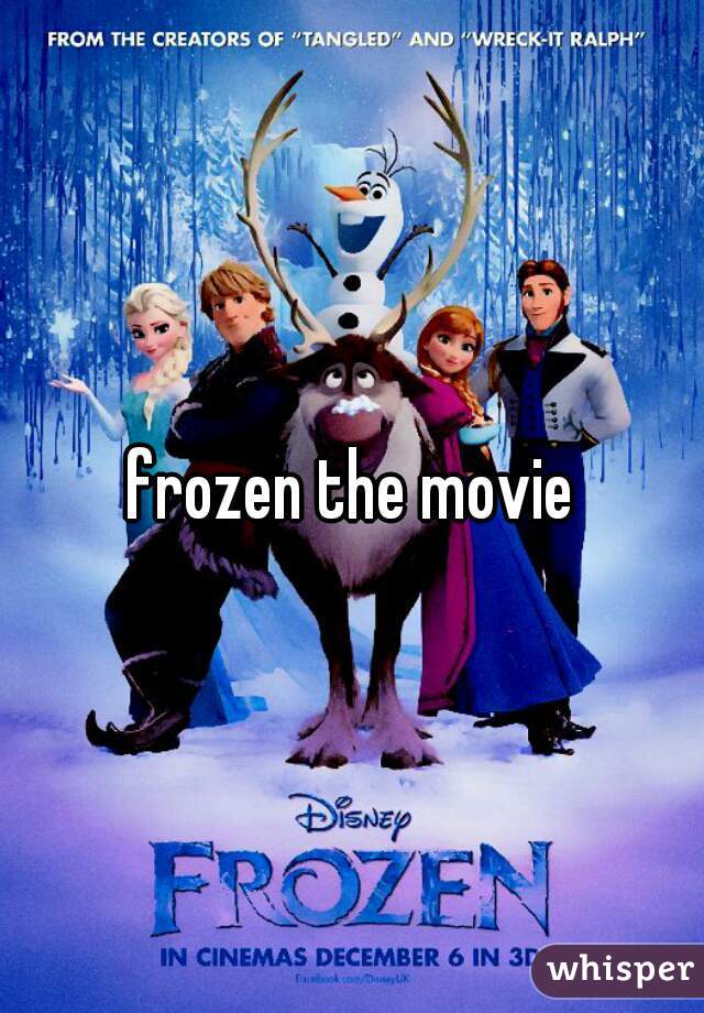 frozen the movie
