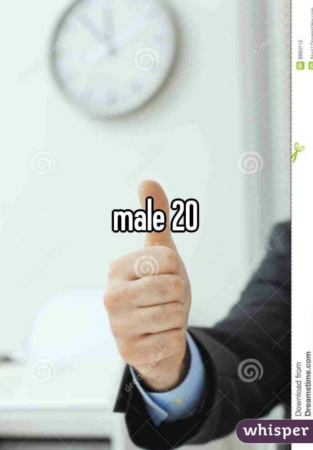 male 20