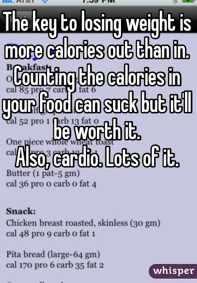 The key to losing weight is more calories out than in. Counting the calories in your food can suck but it'll be worth it.
Also, cardio. Lots of it.
