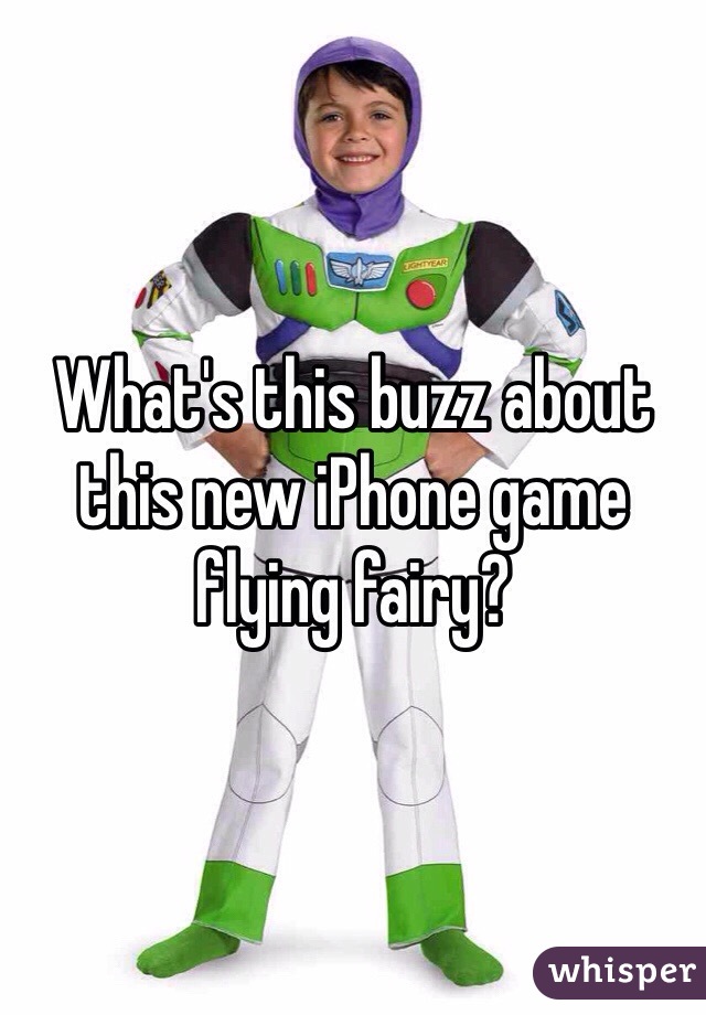 What's this buzz about this new iPhone game flying fairy?