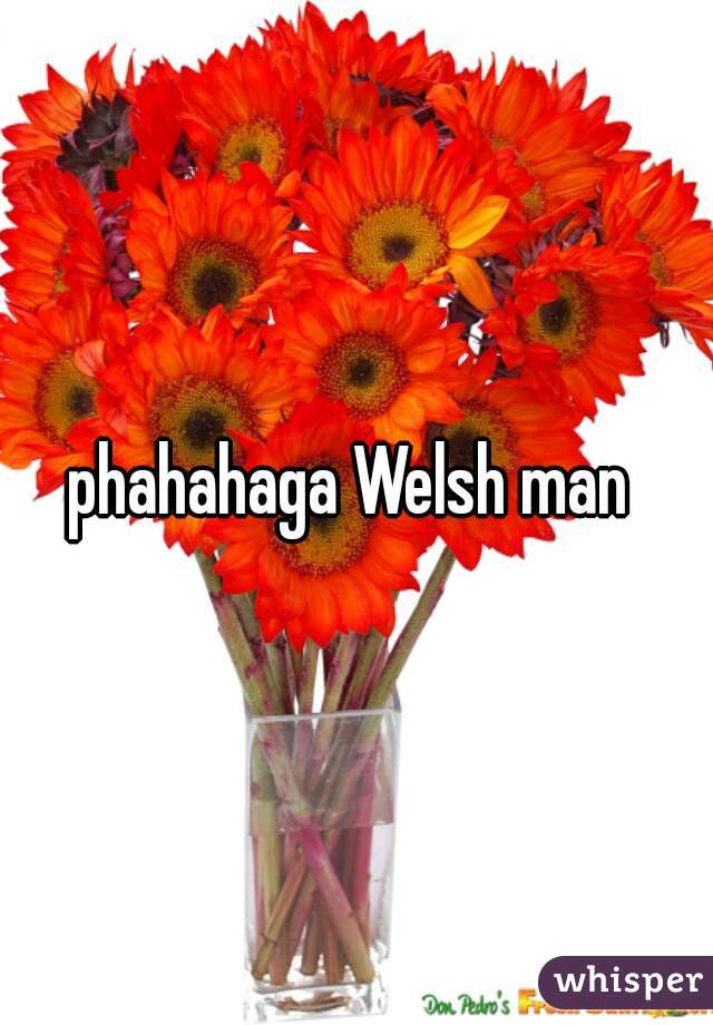 phahahaga Welsh man 