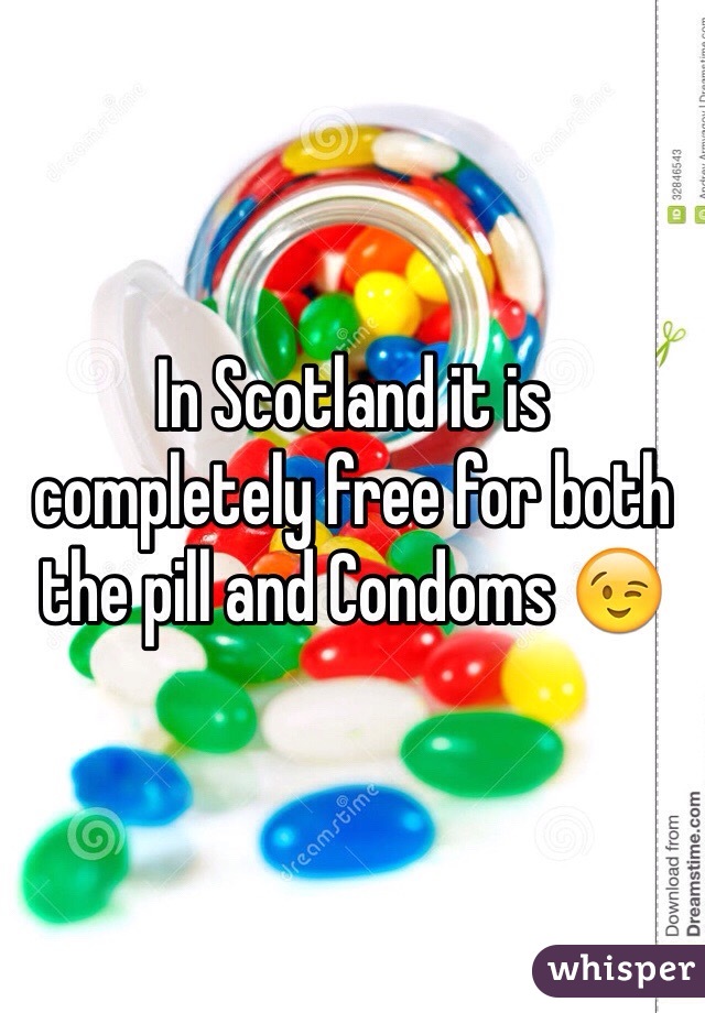 In Scotland it is completely free for both the pill and Condoms 😉