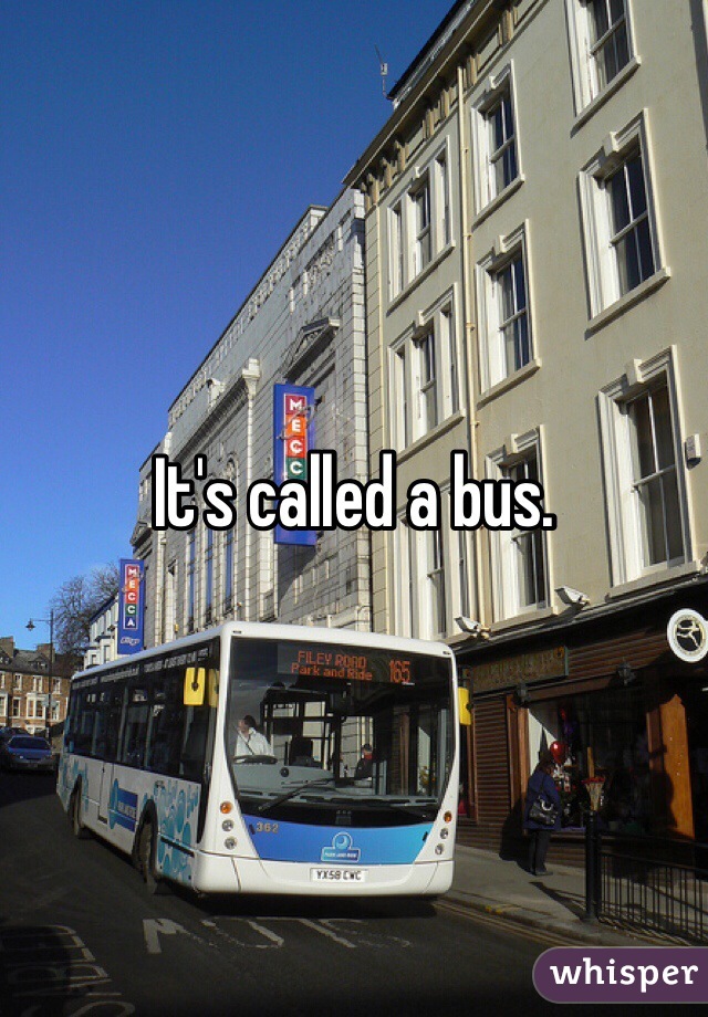 It's called a bus.