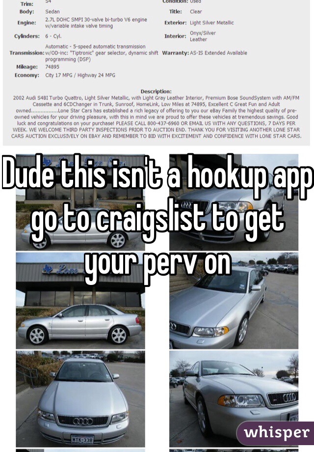 Dude this isn't a hookup app go to craigslist to get your perv on