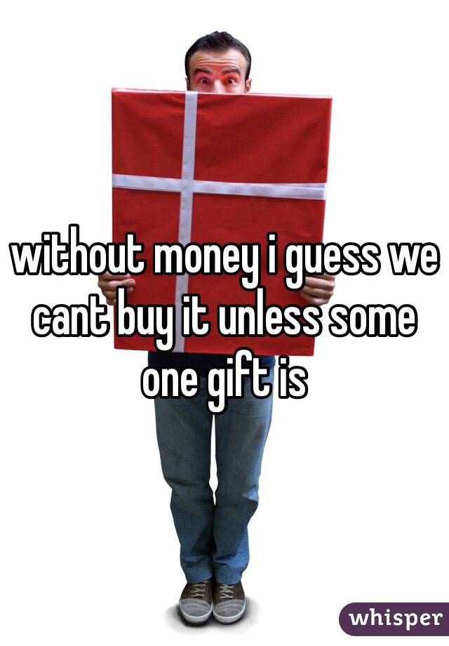without money i guess we cant buy it unless some one gift is 