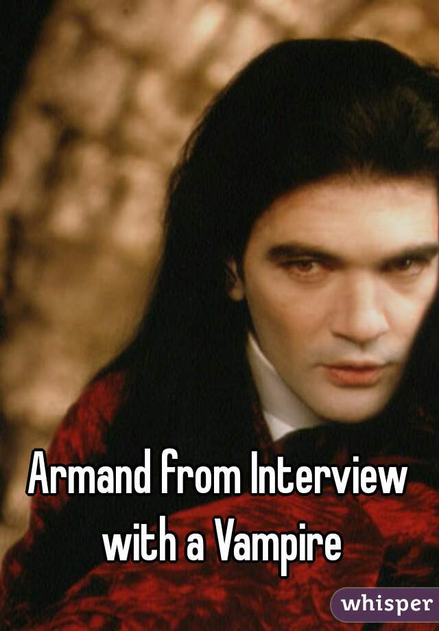Armand from Interview with a Vampire