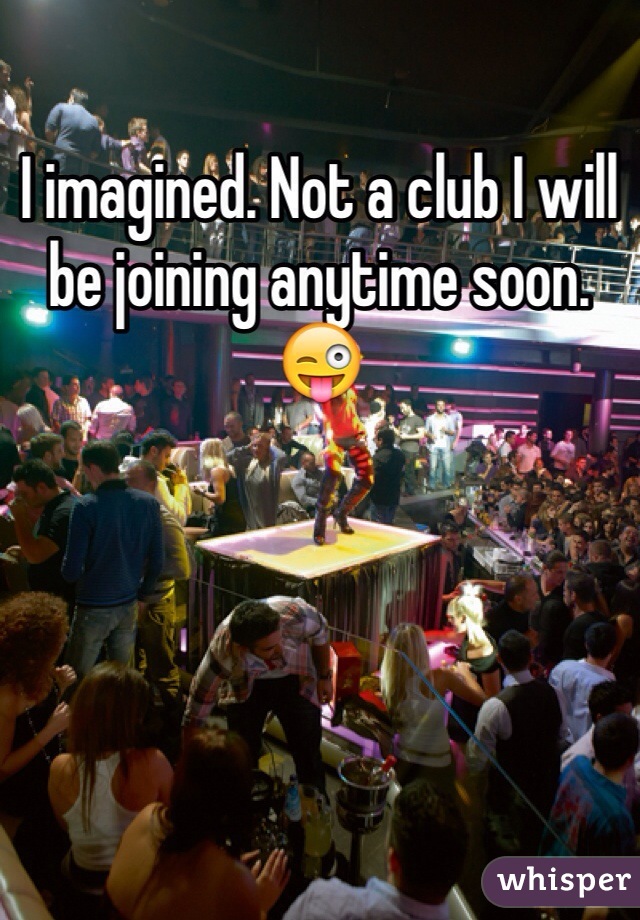 I imagined. Not a club I will be joining anytime soon. 😜