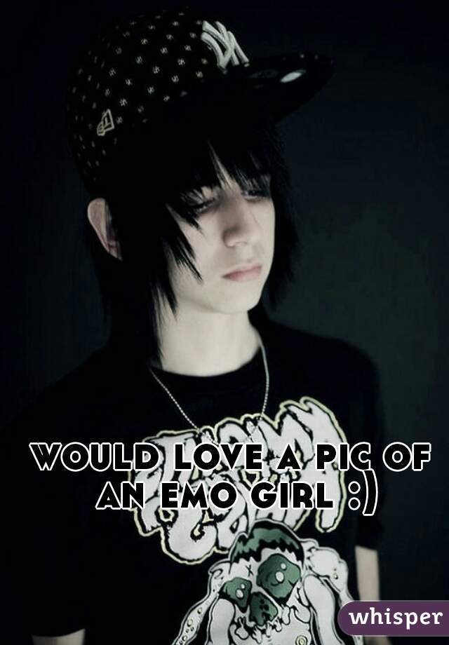 would love a pic of an emo girl :)