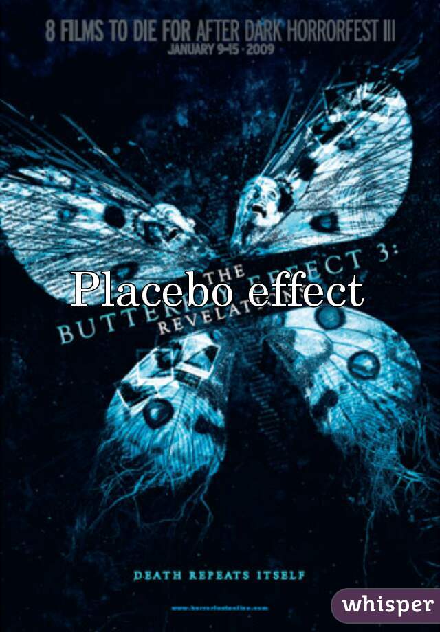 Placebo effect 