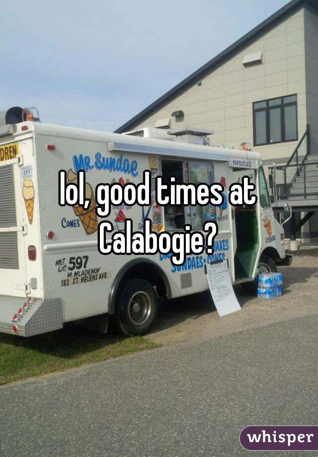 lol, good times at Calabogie? 