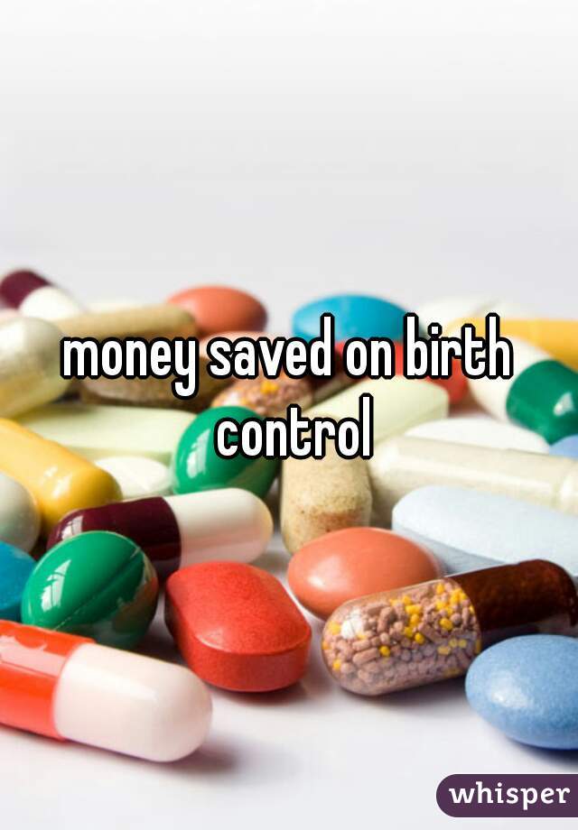 money saved on birth control