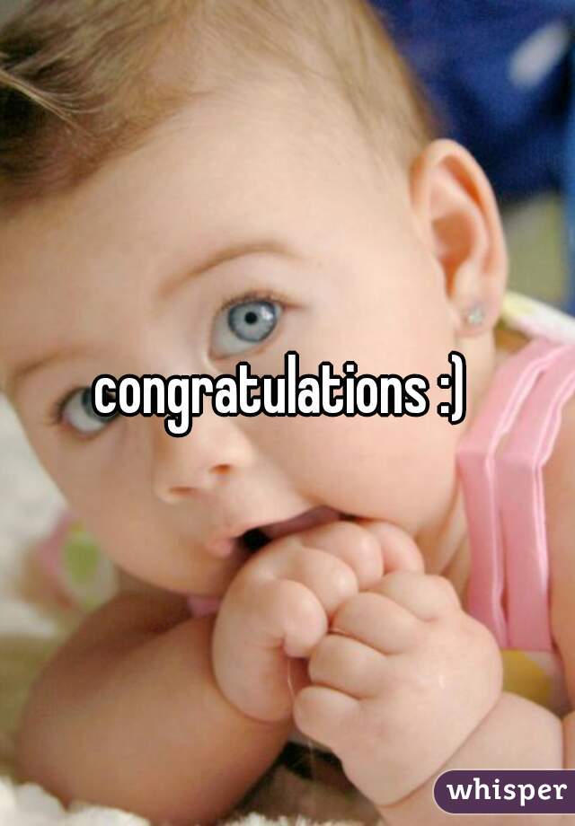 congratulations :) 