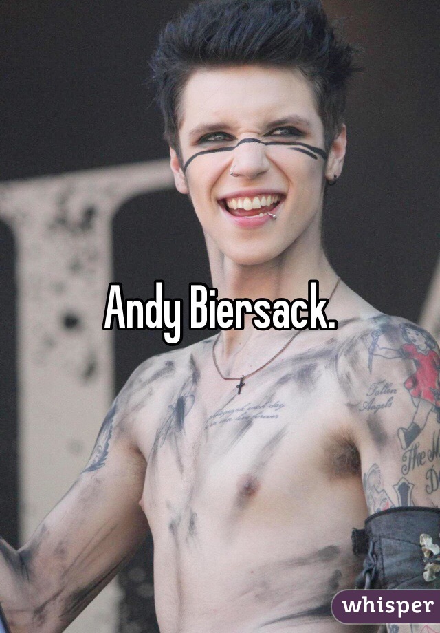 Andy Biersack. 