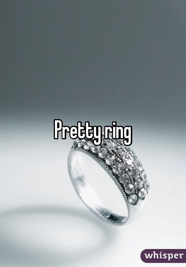 Pretty ring