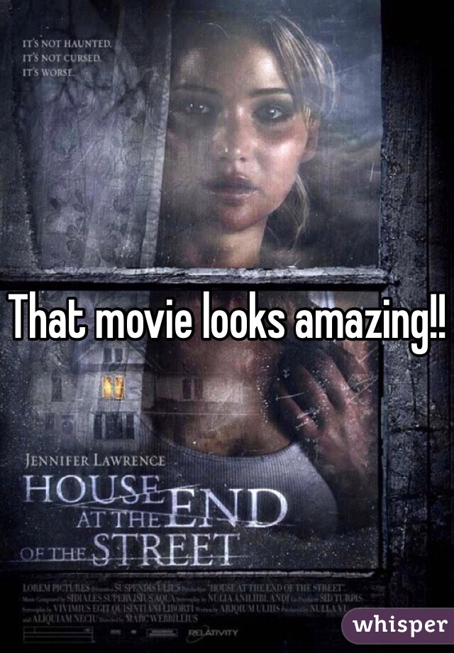 That movie looks amazing!!