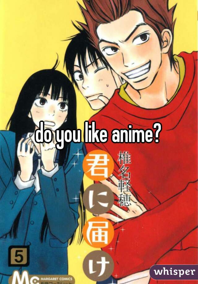 do you like anime?