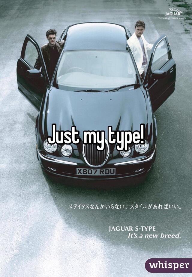Just my type!