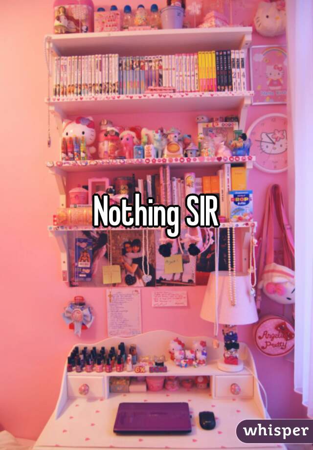 Nothing SIR