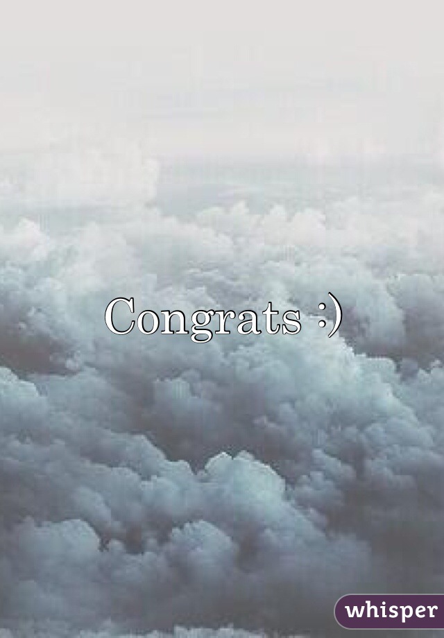 Congrats :) 