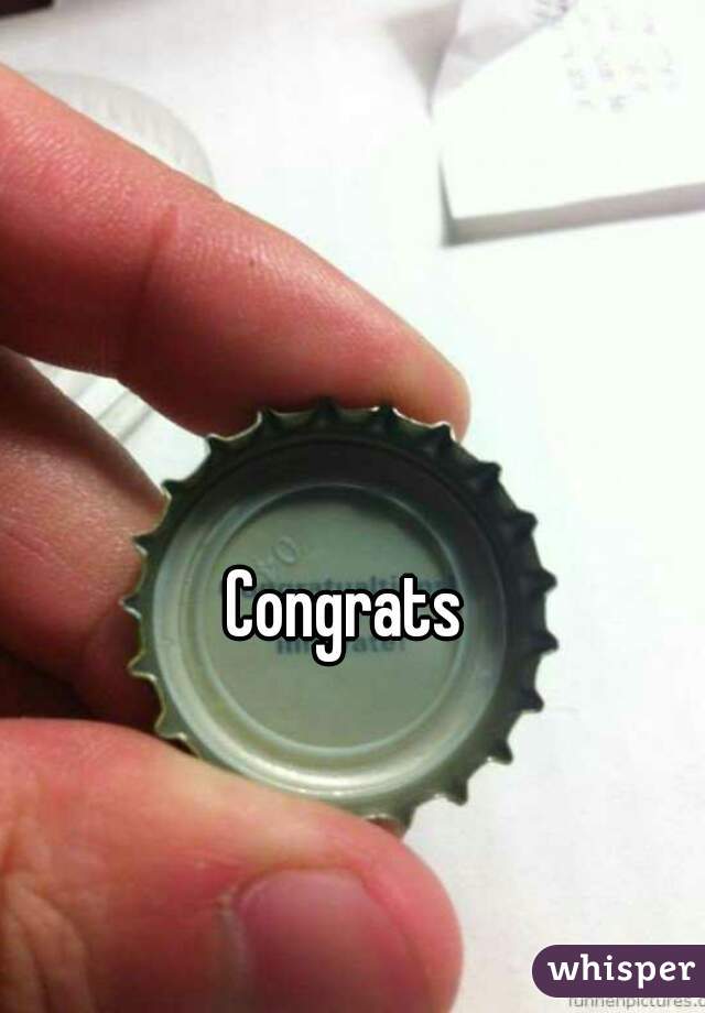 Congrats