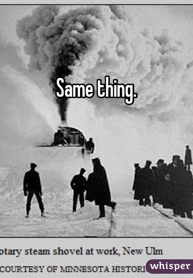 Same thing. 