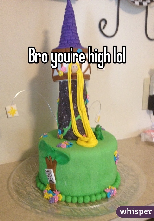 Bro you're high lol