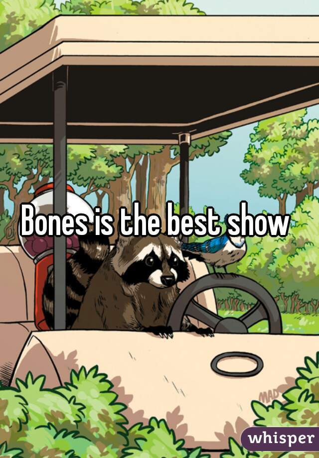Bones is the best show 