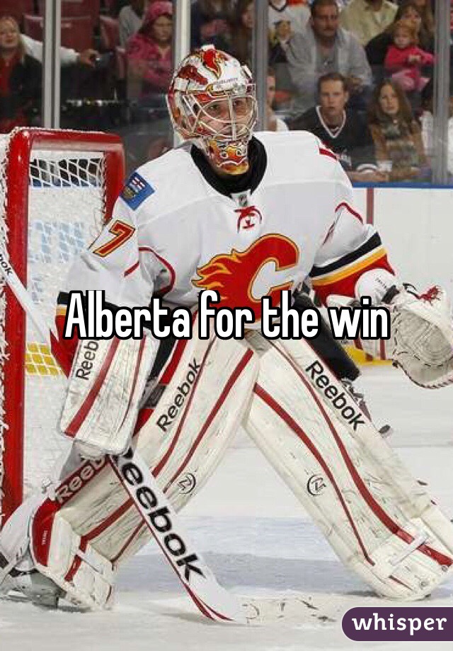 Alberta for the win
