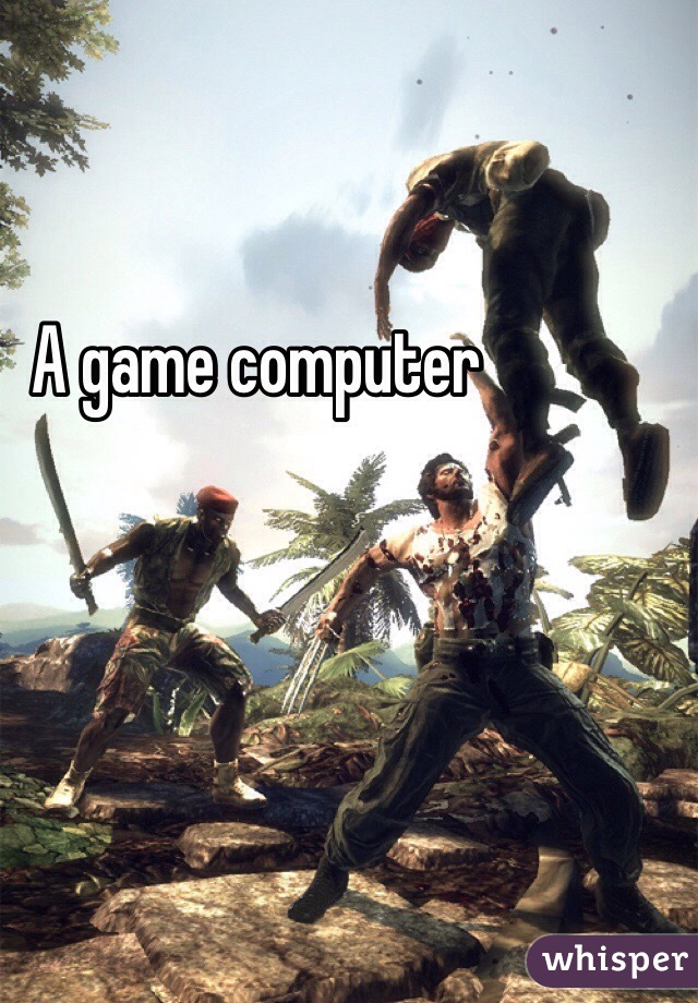 A game computer 