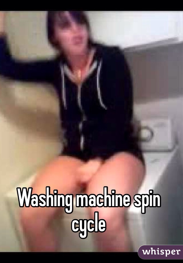 Washing machine spin cycle