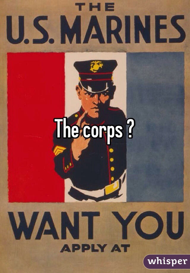 The corps ?