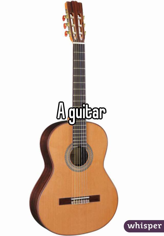 A guitar