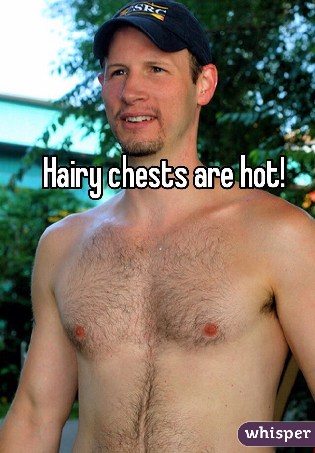 Hairy chests are hot!
