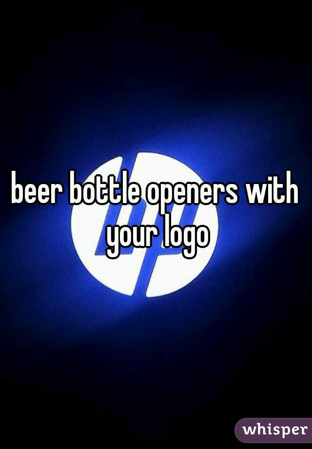 beer bottle openers with your logo