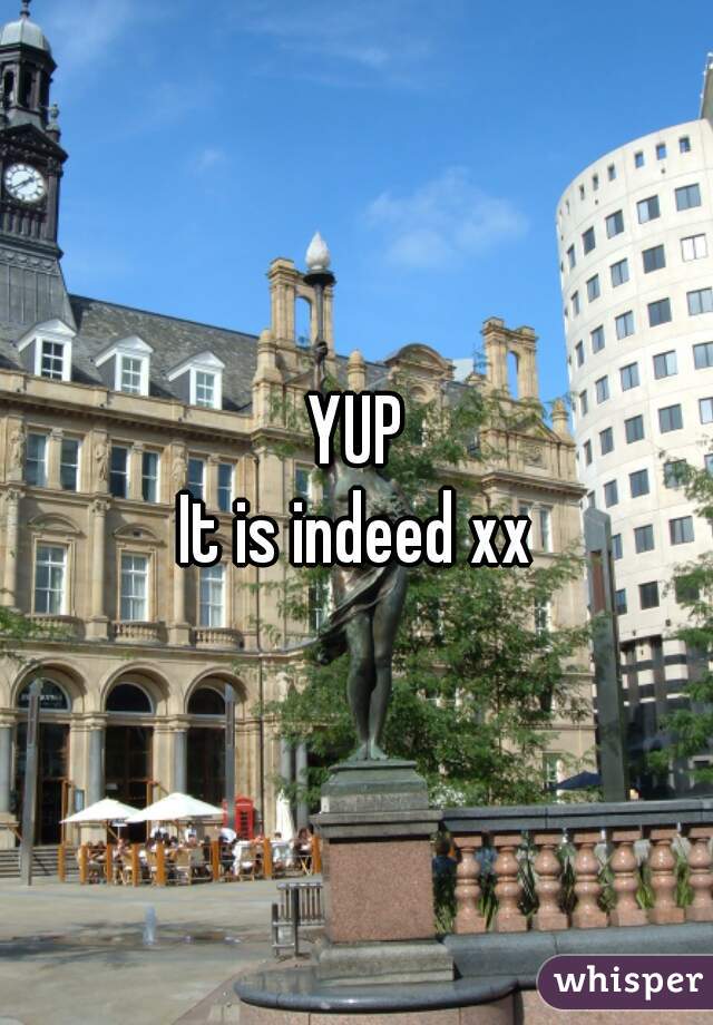 YUP
It is indeed xx
