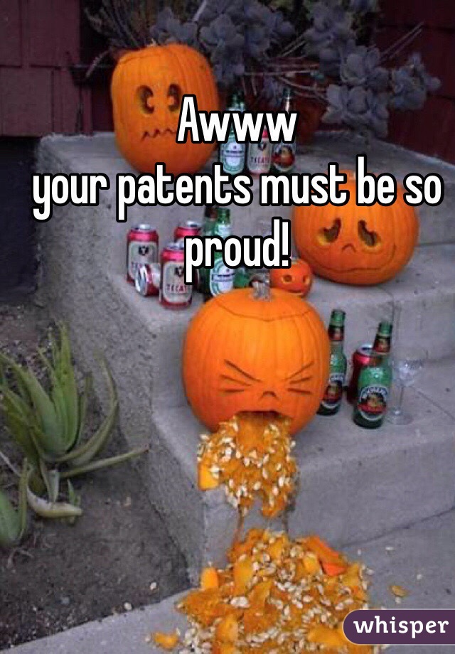 Awww
your patents must be so proud!