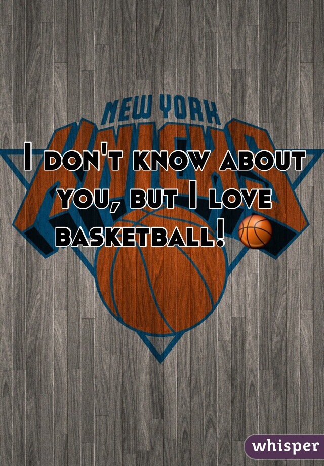 I don't know about you, but I love basketball! 🏀