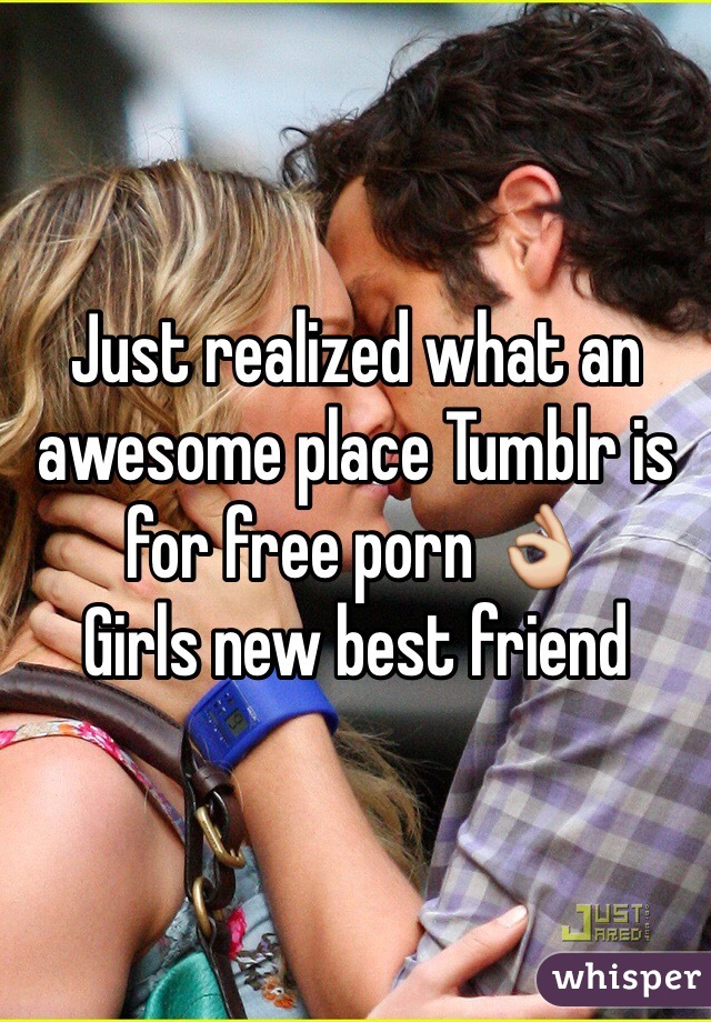 Just realized what an awesome place Tumblr is for free porn 👌
Girls new best friend