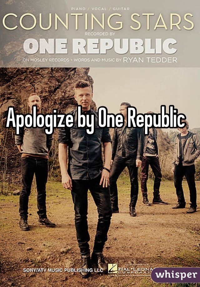 Apologize by One Republic