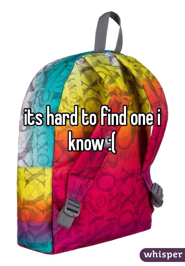 its hard to find one i know :(
