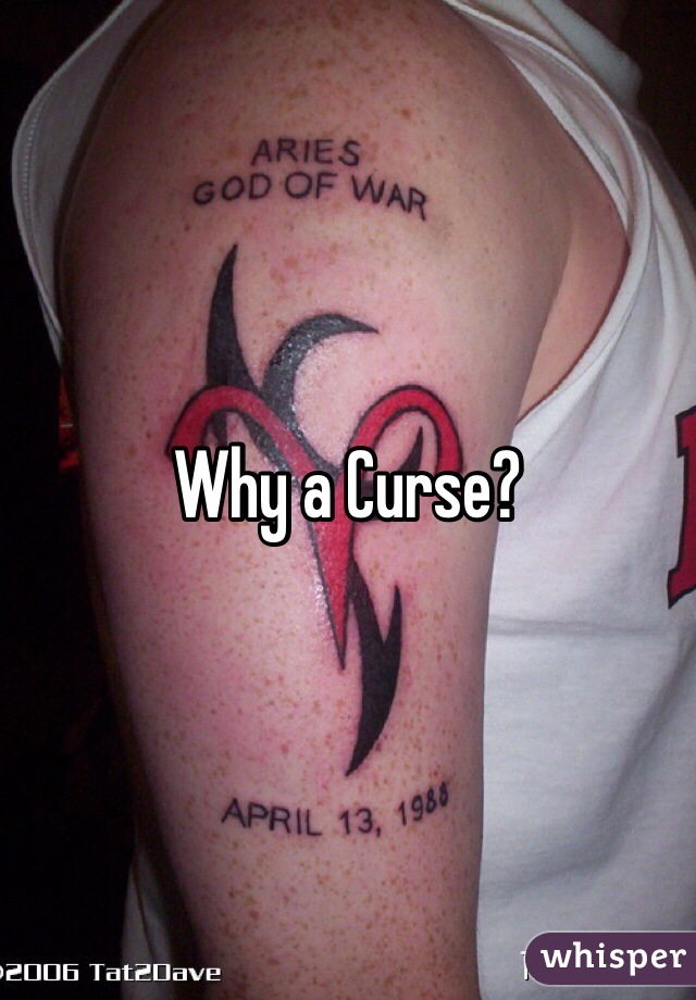 Why a Curse?