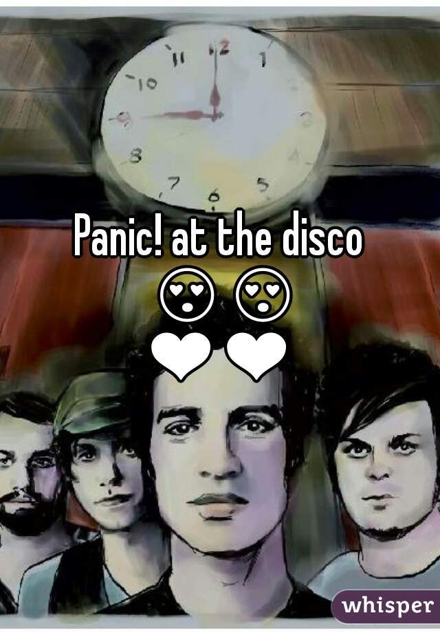 Panic! at the disco 😍😍❤❤