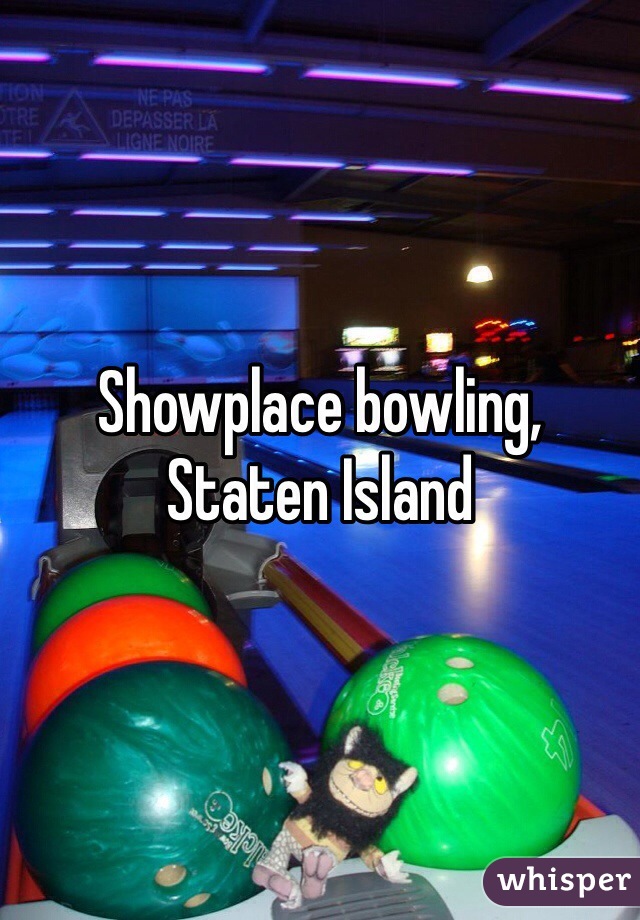 Showplace bowling, Staten Island 