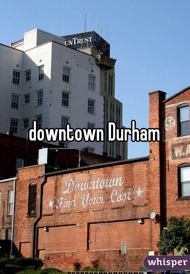 downtown Durham
