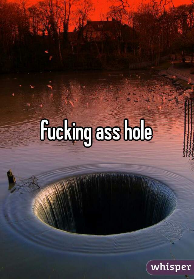 fucking ass hole