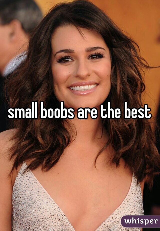 small boobs are the best