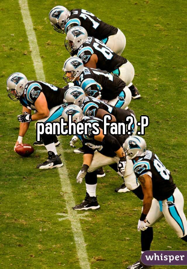 panthers fan? :P
